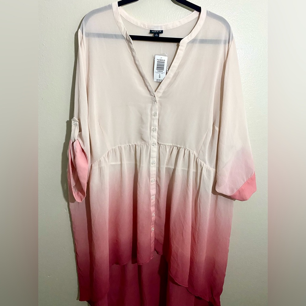 Torrid Ombre High-Low Tunic - 5X